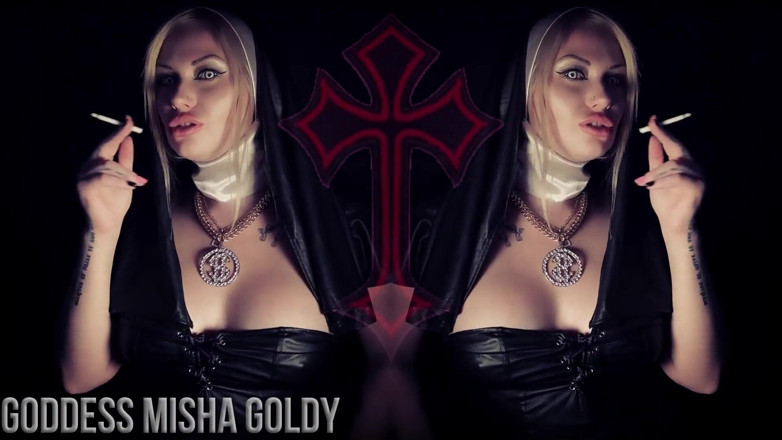 Goddess Misha Goldy: Kau akan berada di neraka jika aku alasanmu untuk coli