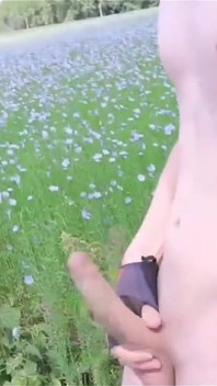 I Was Running Outside, and I Was Thinking It's Time to Cum