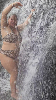 I Got Wet From The Waterfall Bath
