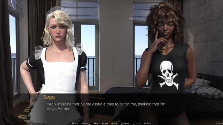 Femboy Maaya: 你不喜欢我的短腿，啊？