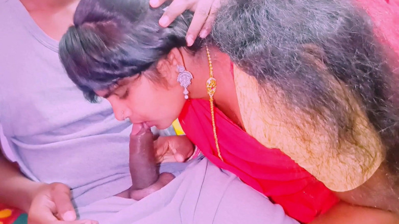 Telugu honey lips: Sexy Red Saree Stepmom Enjoyed Stepson Big Dick Heard Core...