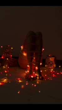 Just Me Pretending to Be Your Christmas Tree P.s. Feet Lovers Might Really Enjoy the Tease