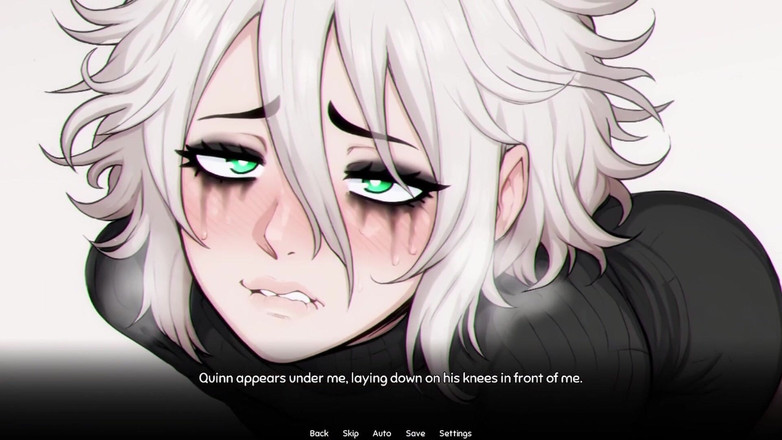 AVN teller - trans: Femboy #10 に幽霊が出る - ゴスフェムボーイはジューシーな精液で私の巨根を吸い干す