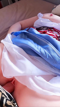 Seks dengan ibu tiri perkara pertama pada waktu pagi