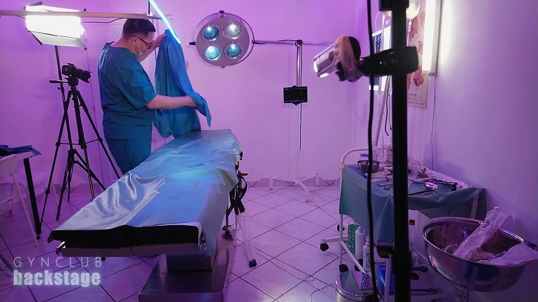 Medical fetish studio gynclub: गाइनो चरमसुख