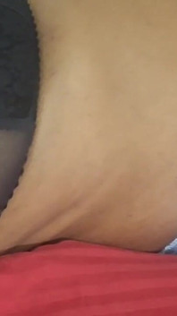 Velký zadek asijské přítelkyně sténání show