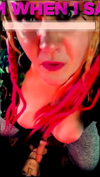 Dildo Sucking Instructions the Shemale Has a Big Tasty Cock an...g to Suck It Includes Mesmerize CEI Ending Enhanced Version