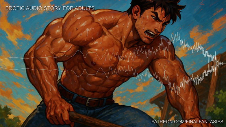 Erotic Man: Zpocený Handyman Erotic Audio: Gay Male POV kouření Fantasy