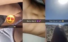 18 yaşındaki genç kız snapchat'te erkek arkadaşını aldatıyor ve ateşli domaltarak alıyor