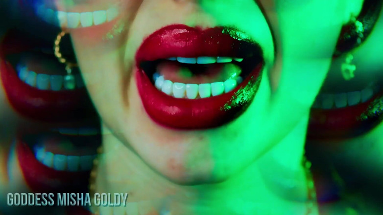 Goddess Misha Goldy: Mesmerizing wallet draining! My lips own you and your wallet!