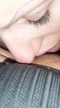 Tomé un riesgo y follé la boca de mi novia 