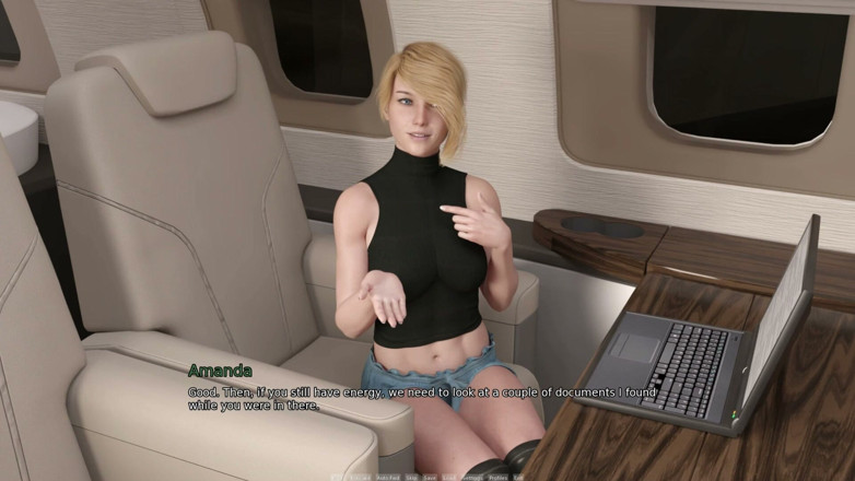 3D Cartoon Porn: My Dorm 274 - Mark Creampies Betty in Airplane Washroom and Meets...