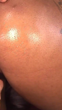 Beste reet scène-1 grote kont Ebony geniet van neuken met een lange harde zwarte pik