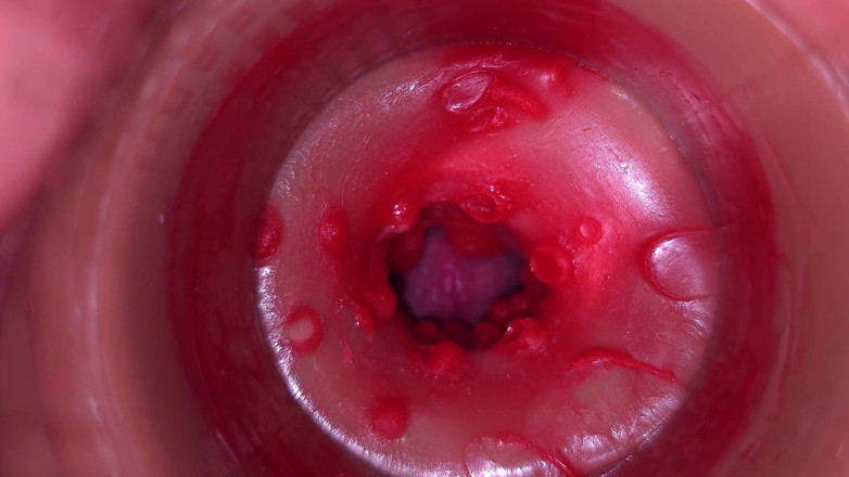 Ladybottox: Camera trong âm đạo, cổ tử cung pov, creampie