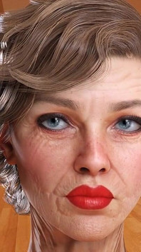 Rendering del test dell'animazione facciale HD