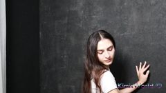 KimisWorld: Kerry’s Nylon Foot Reveal - Sock Play & Return (part 3)