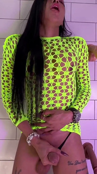 Ladyboy Amre Jasny Jak Gwiazda Z Kulkami Wielkości Marsa