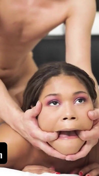 My Hot Black Step Sister Gives Into Her Sexual Urges ~ First Time Ebony Threesomes