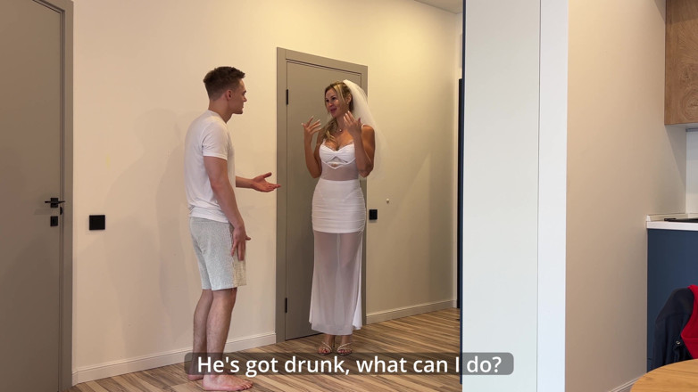 MurAmurr: Ich betrüge meinen ehemann an meinem hochzeitstag! der junge ficker...