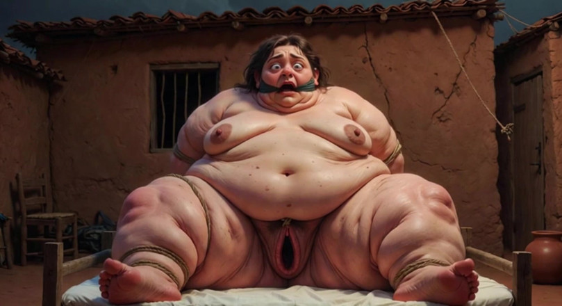 YOUR BEST FANTASY: SSBBW in Bondage - Desperate with Fat Wide Wet Pussy