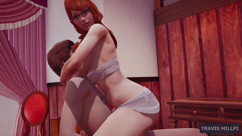 TravisMillpi: सौतेली मम्मी सौतेले बेटे को डेस्क की सफाई के लिए बहकाती है जबकि वह उसकी गांड देख रहा है / आकस्मिक चूत में वीर्य वाली चोदने लायक मम्मी