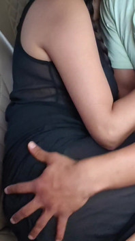 Desi Girl Friend Risky Sex in Car. Sucked Fucked Hanjob Cumshot in Public