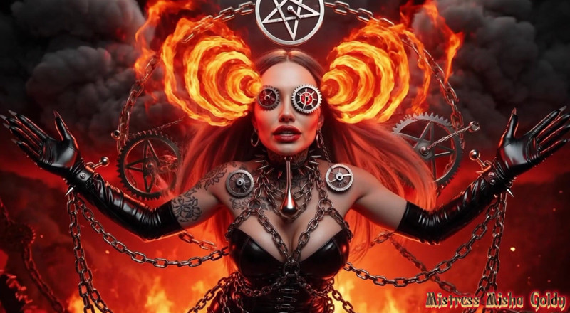 Goddess Misha Goldy: You Can Never Say No to My Swirling Eyes
