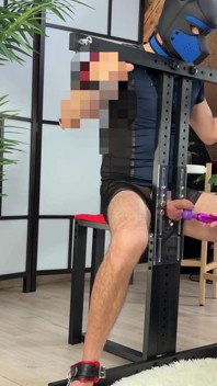 Mistress Milks Her Slave Boyfriend 3x in Milking Chair