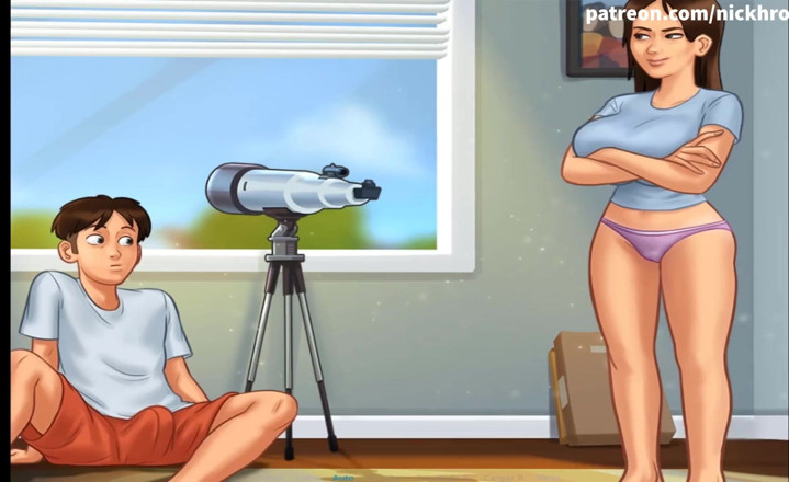 Cartoon Universal: Summertime saga bhaag 145 - gemar chodne laayak mammi ki choot chaatta...