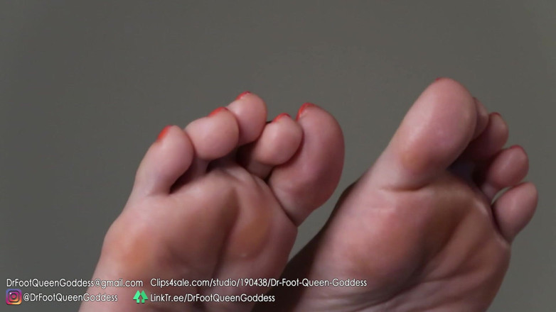 Dr. Foot Queen Goddess: Pedichiură cu ou Pedi (portocaliu) partea 6