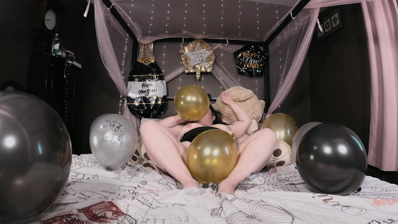 SexyNEBBW: Sexy bBW-ballon knallt, neue jahre
