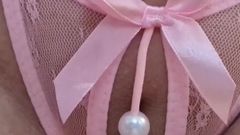 Pearls Panties Try on (video with Such Panties Already on My of or Fansly @tinni_angelll )
