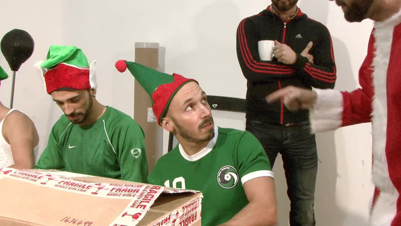 UK Naked Men: Elves at play