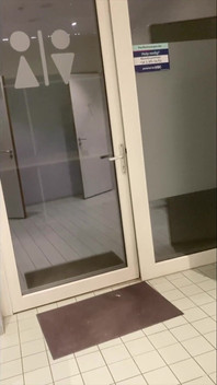 Jacking off in Parking Lot Bathroom in Antwerp
