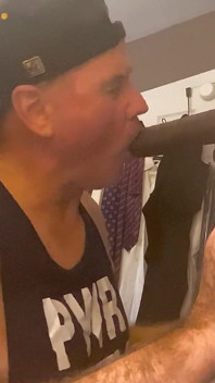 Homemade Glory Hole with Bikeman