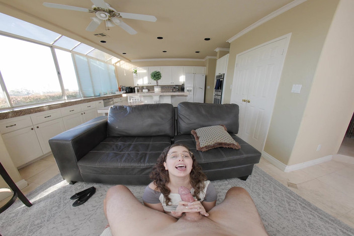 Lethal hardcore VR: Смертельный жесткий, VR Leana одержима массивным членом ее отчима