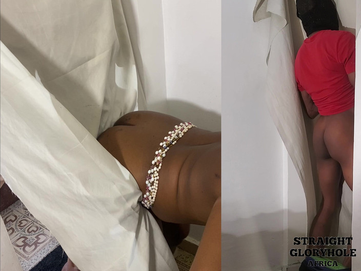 Straight gloryhole Africa: Mi primo es tan sexy que quería tragarle el semen...
