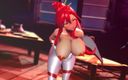 Mmd anime girls: एमएमडी आर-18 एनीमे गर्ल्स सेक्सी डांसिंग क्लिप 175