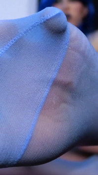 Worship and Sniff My Blue Feet