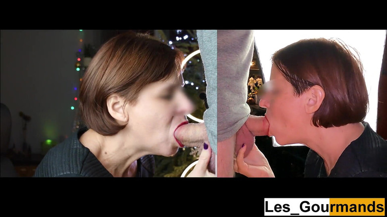 Les Gourmands: 4K - LA MILF con il rossetto in primo piano la...