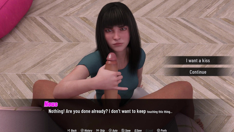 LustSaga: Mwneus 1 - Neus gibt Zunge einen langsamen, sinnlichen Handjob im privaten...