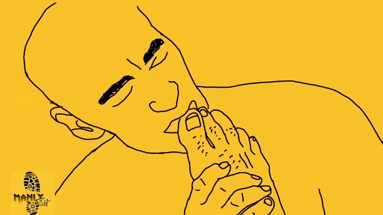 Manlyfoot: Мой личный фут-раб получает угощение - manlyfoot - гопная