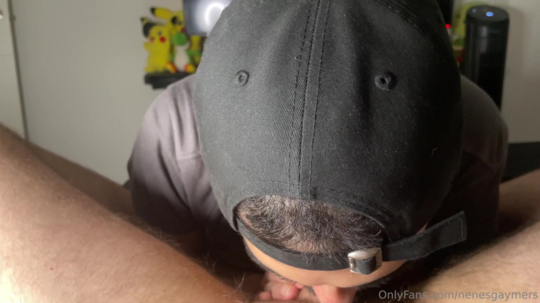 Nenesgaymers: Cumshot in Mouth Sucking and Deepthoat My Friend Big Hard...