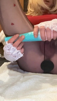 prostate_play - travesti külotlu çorap fetişi