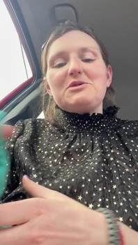 Uzyskiwanie topless w siedzeniu pasażera Cos To było zamarzanie i chciałem warstwy.