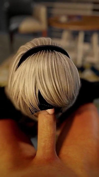 piovi men Yorha 2b land chusaee . Nier Automata