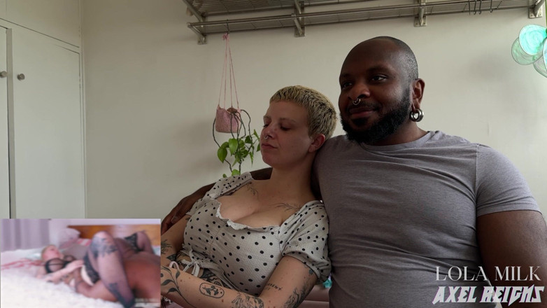 AxelReigns: Watching Our Porn Part 3 - Milk X Axel Reigns