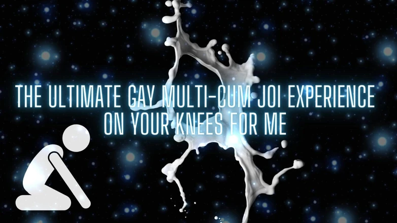 Goddess Misha Goldy: De ultieme homo multi-sperma Joi-ervaring - op je knieën voor mij (cumshot1)