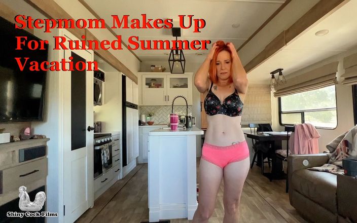Shiny cock films: Stepmom makes up for ruined summer vacation