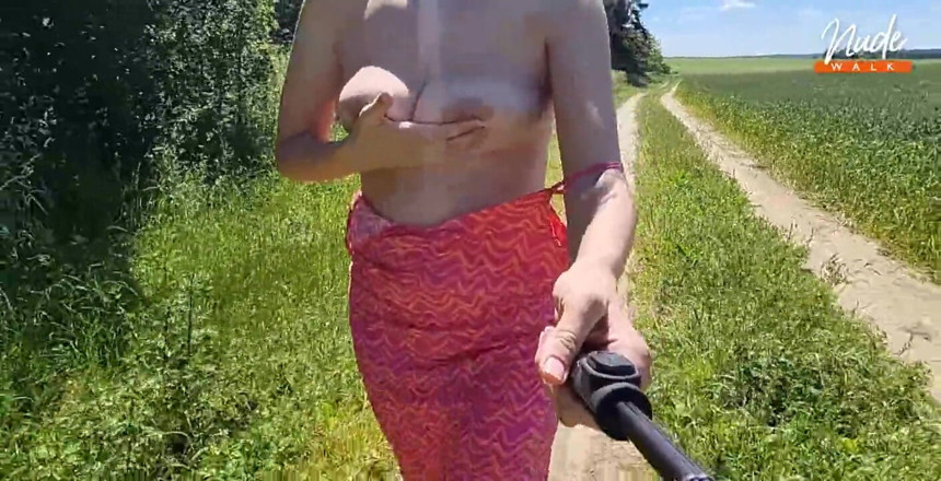 Farfalla wifeshare: Nahá venkovní procházka